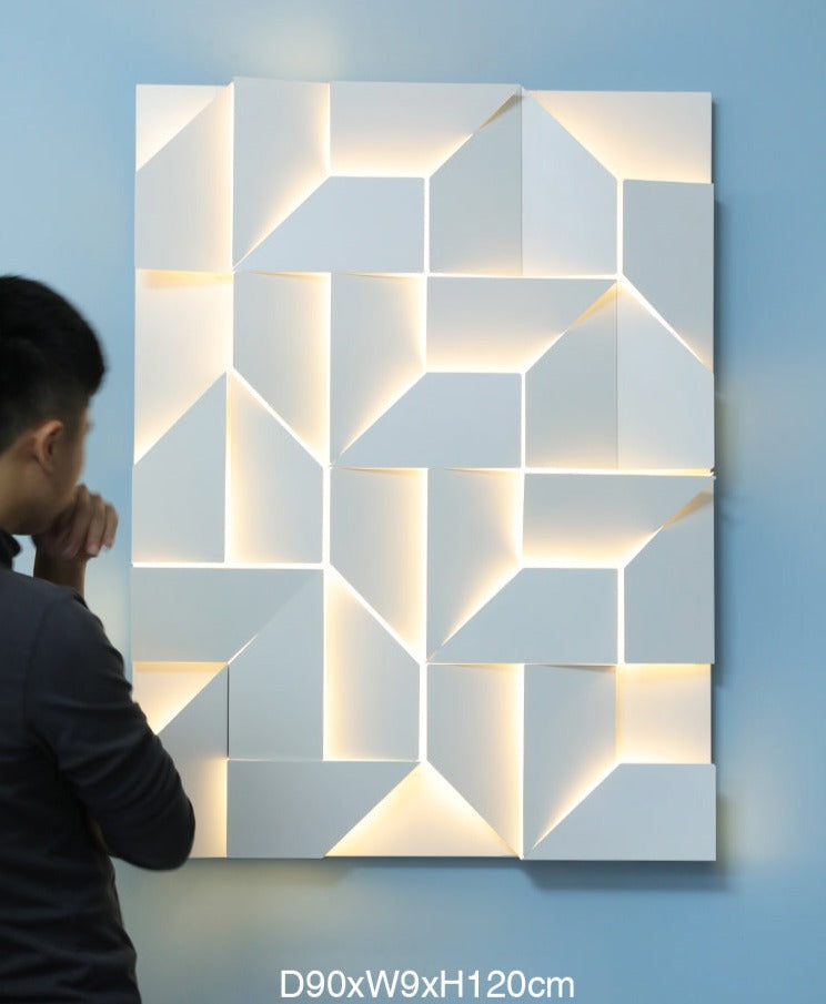 Elegant 3D Wall Lamp