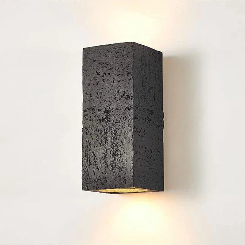ZenCast – Wabi-Sabi Cement Wall Lamp