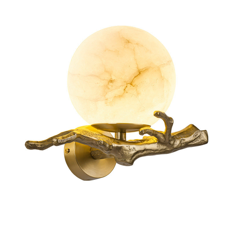 MarbleGlow - Contemporary Wall Lamp