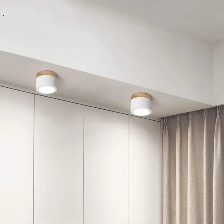 Nordic Style Cylinder LED Hallway Ceiling Lights
