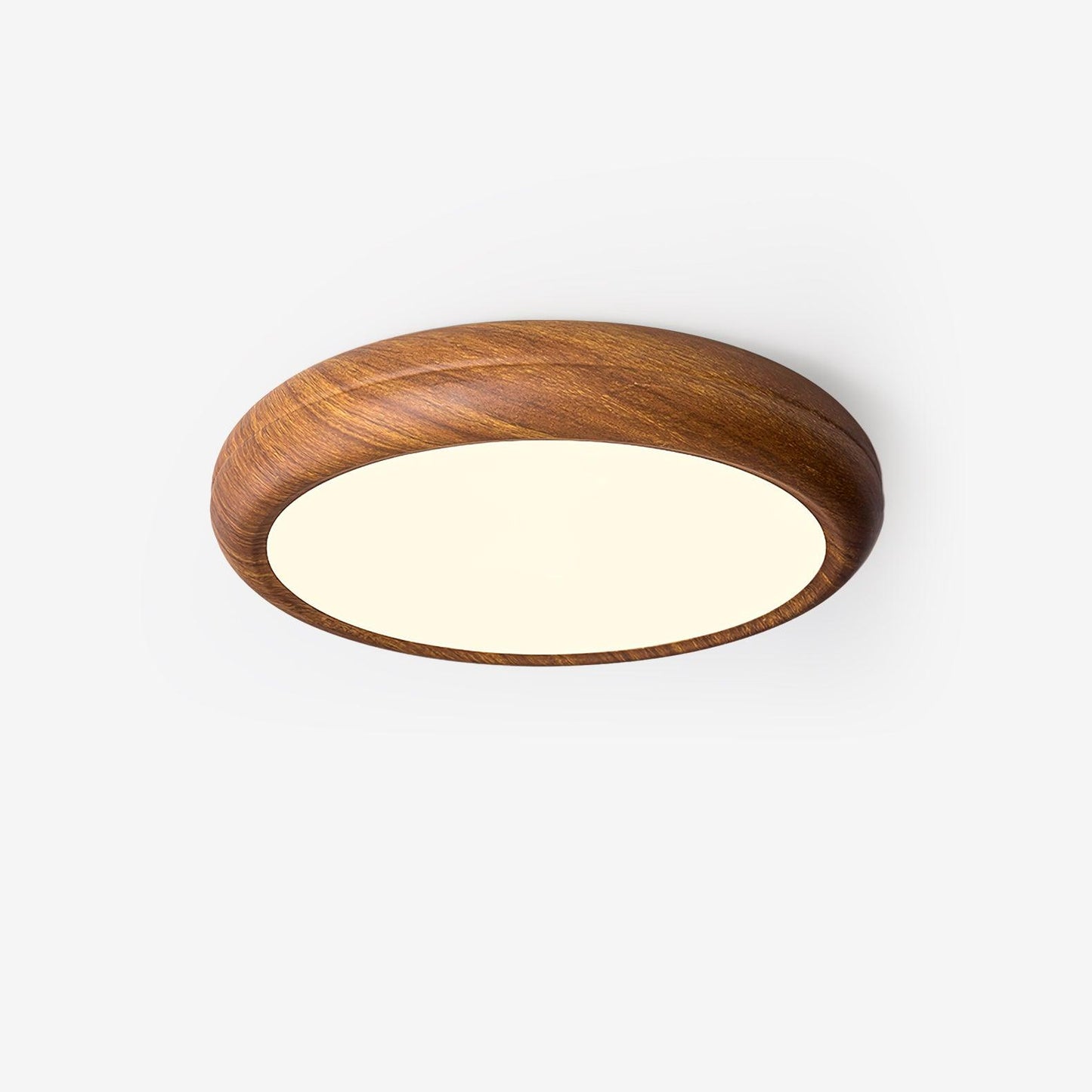 Wood Classic Round Ceiling Light