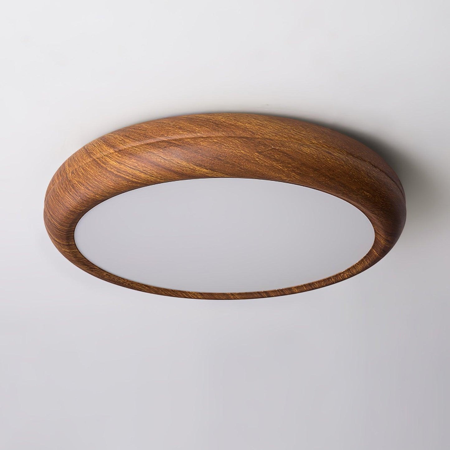 Wood Classic Round Ceiling Light