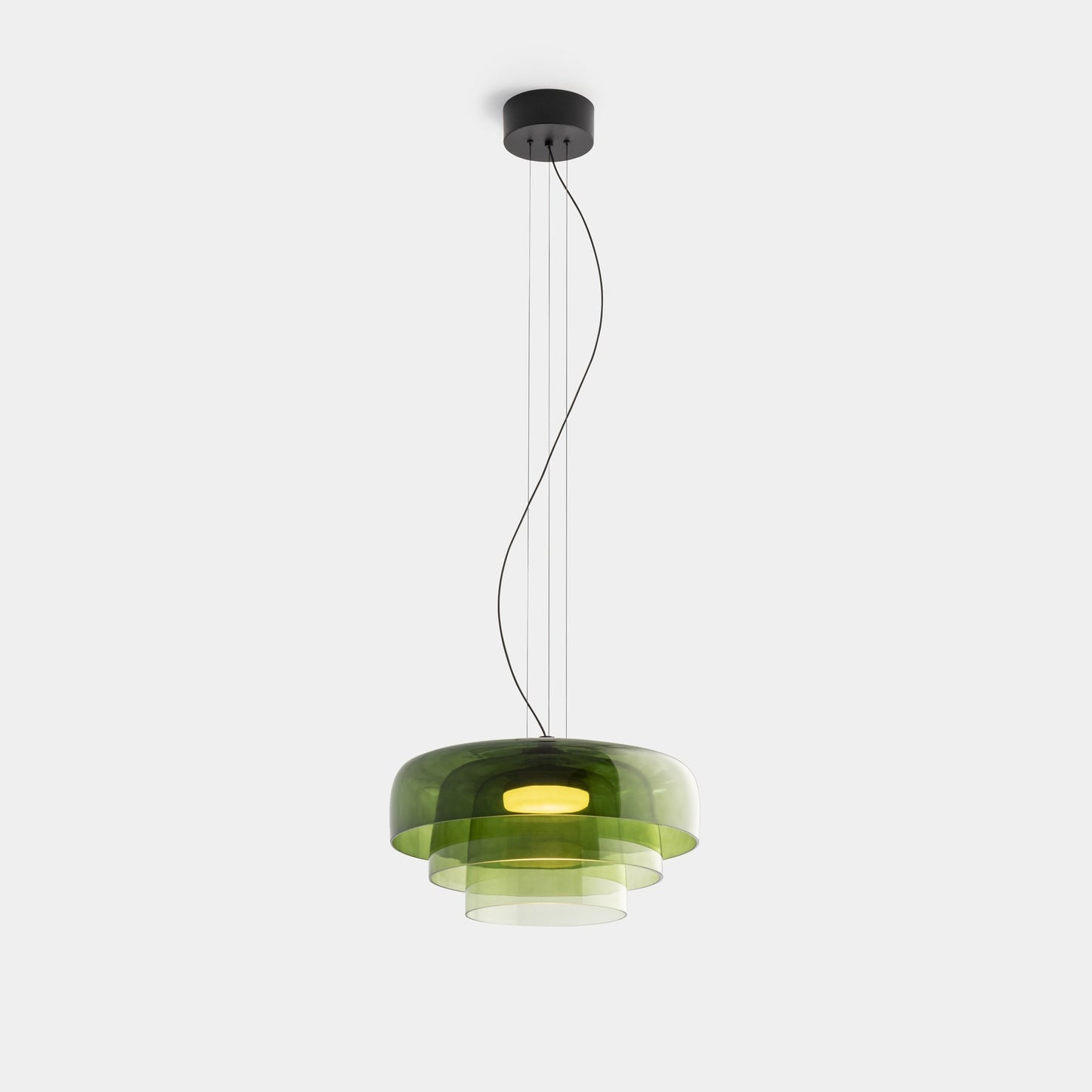 Glass Ceiling Lamp Design