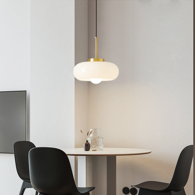 Modern Copper Chandelier