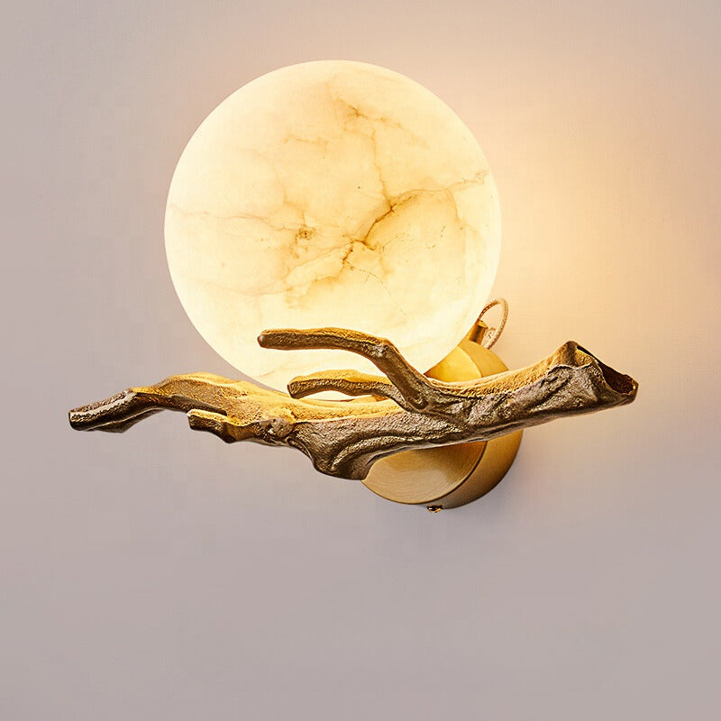 MarbleGlow - Contemporary Wall Lamp