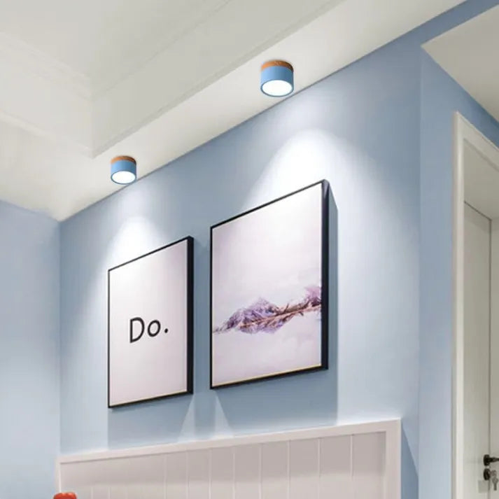 Nordic Style Cylinder LED Hallway Ceiling Lights
