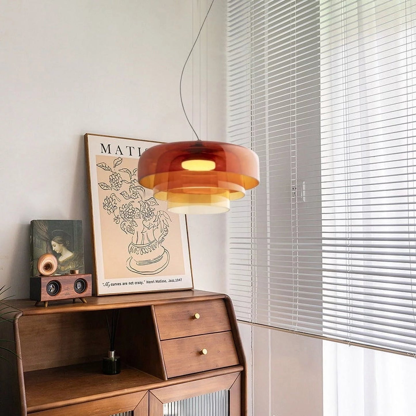Glass Ceiling Lamp Design