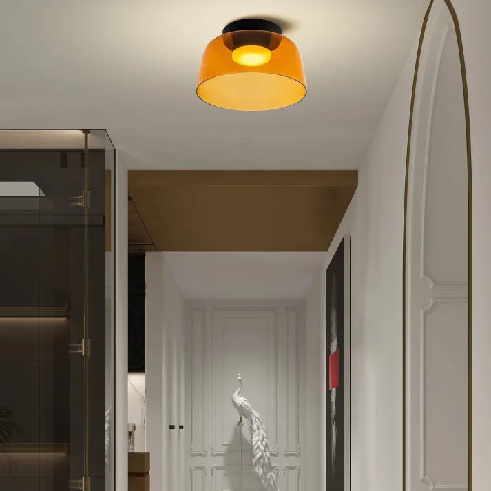 Nordic Designer Medieval Glass Ceiling Lamp