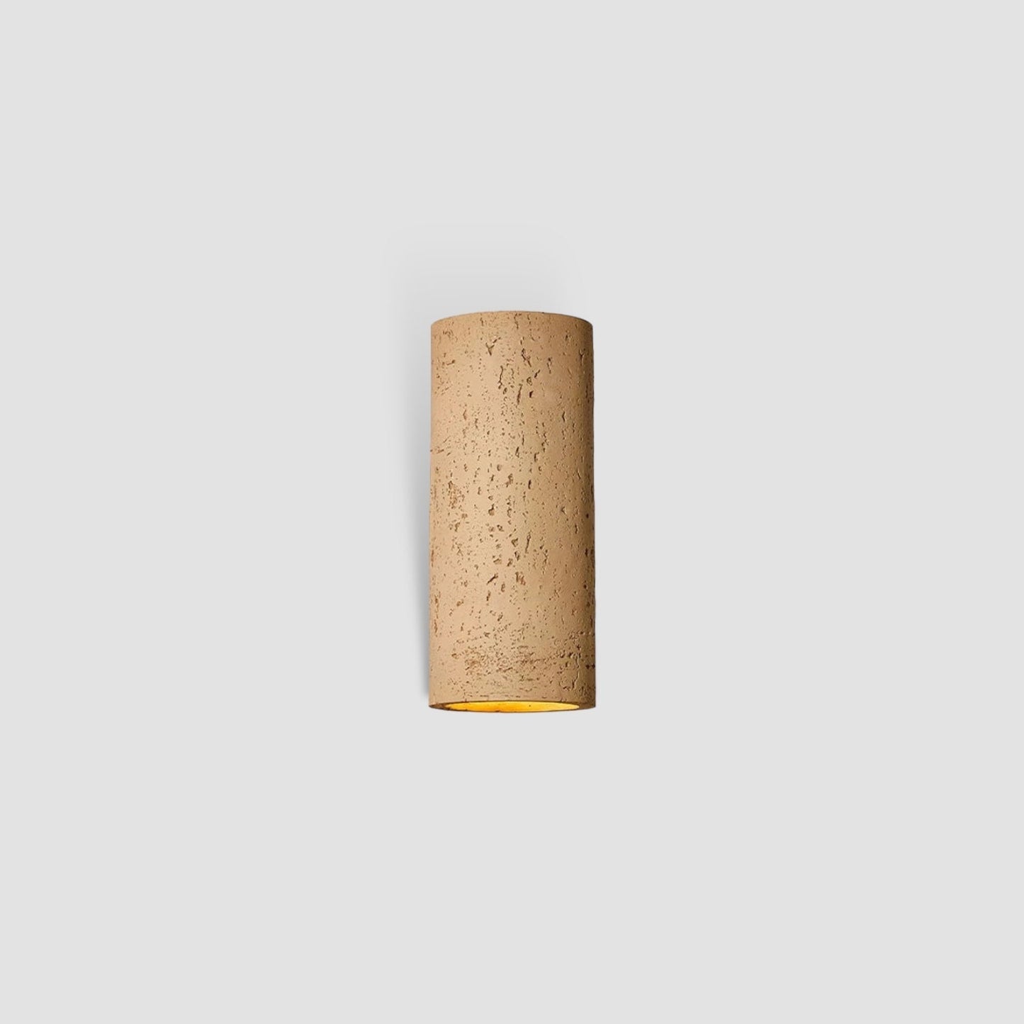CementLume – Industrial Wall Light with Cement Finish