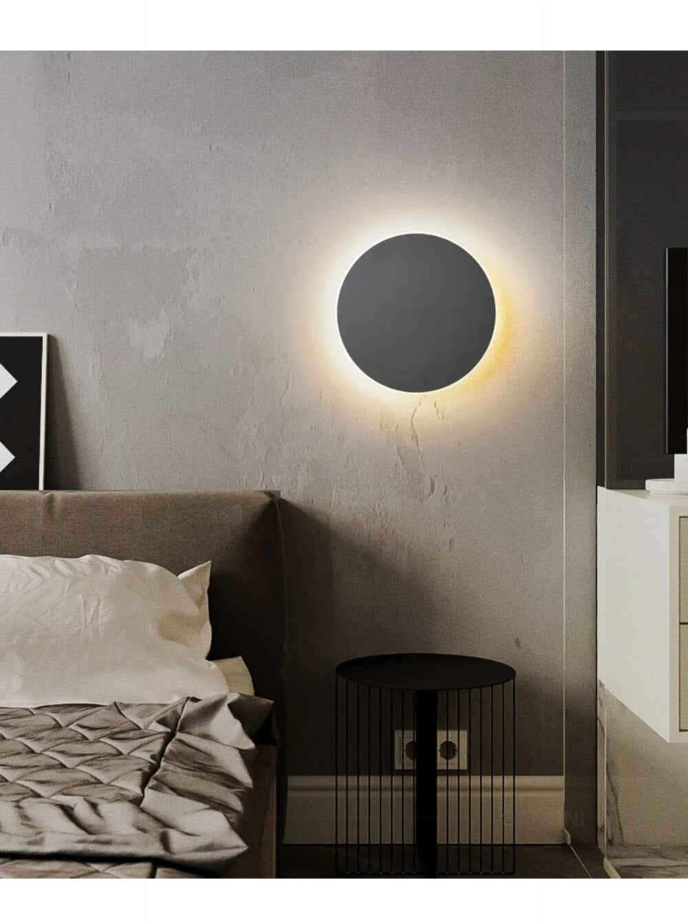 Circular LED Wall Light