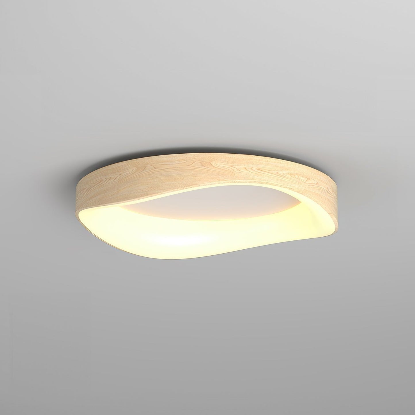 Artistic Wood Grain Ceiling Light