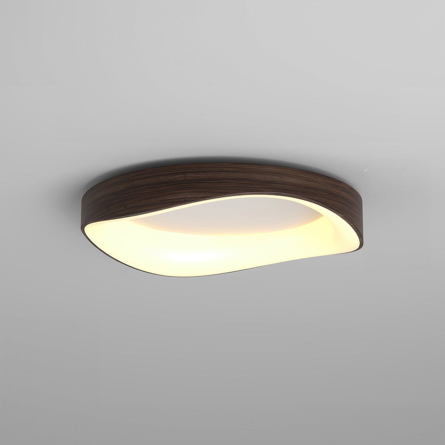 Artistic Wood Grain Ceiling Light