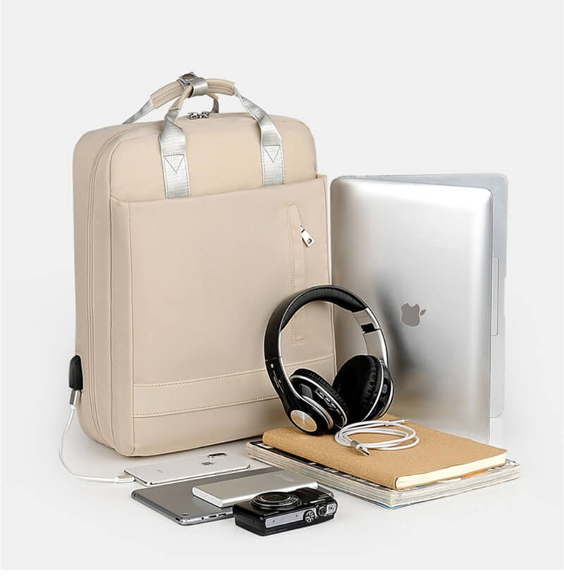 Anti-Theft Travel Backpack with USB Charging Port