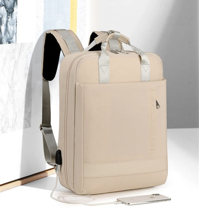 Anti-Theft Travel Backpack with USB Charging Port