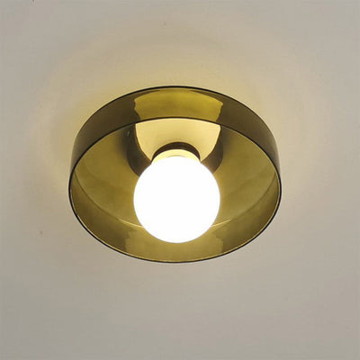 Modern Design Round Ceiling Light – Sleek Glass Lamp for Contemporary Interiors