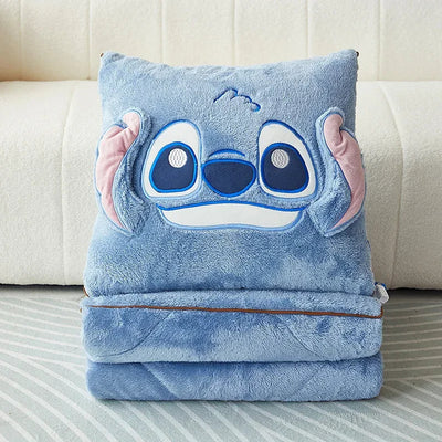 Convertible CozyNest Blanket Pillow Combo for Home Comfort