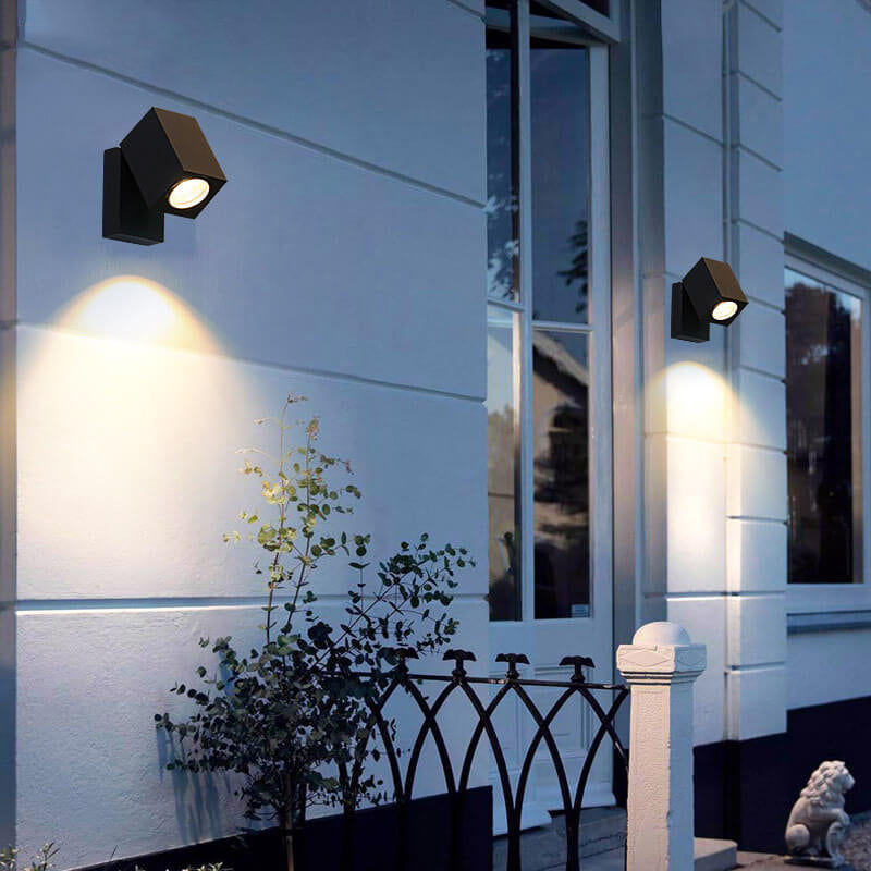 Outdoor LED Wall Light with Adjustable Angle