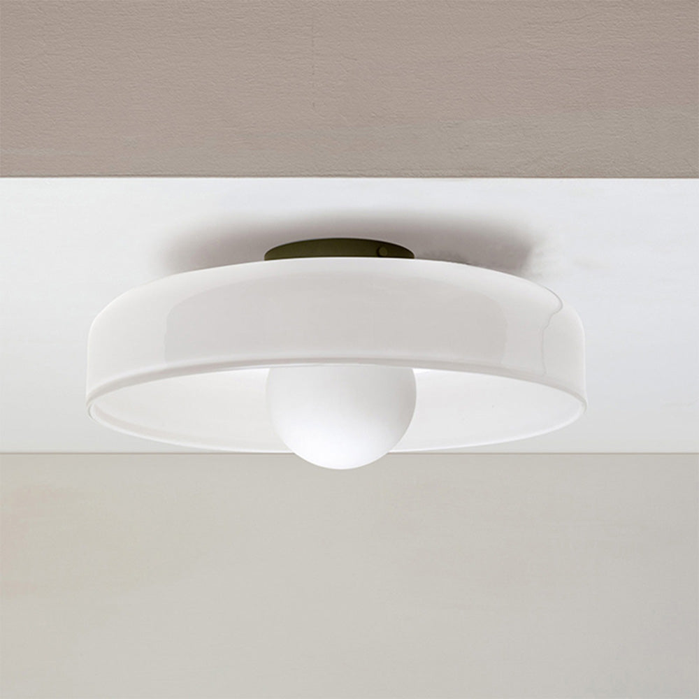 Modern Design Round Ceiling Light – Sleek Glass Lamp for Contemporary Interiors