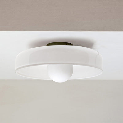 Modern Design Round Ceiling Light – Sleek Glass Lamp for Contemporary Interiors