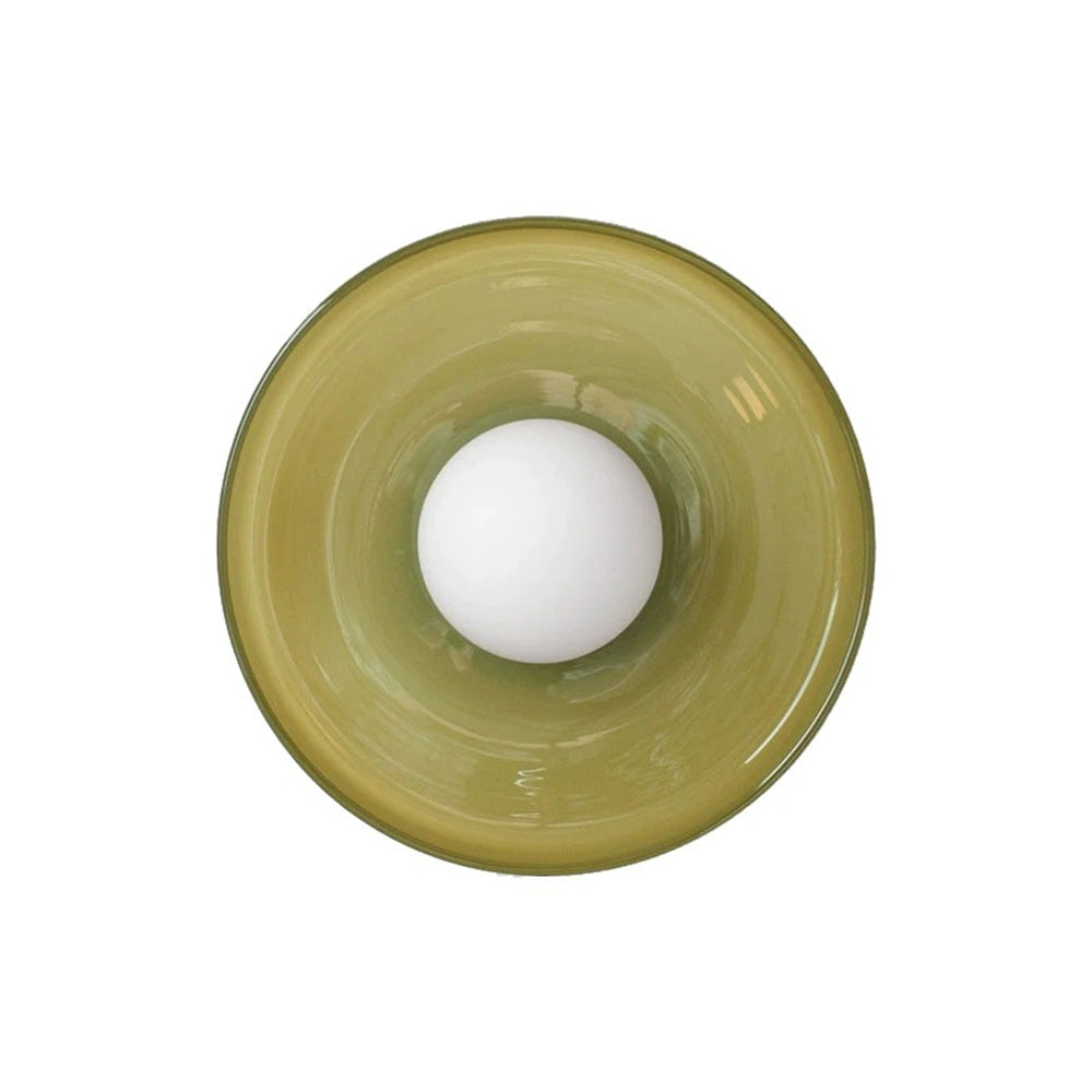 Modern Design Round Ceiling Light – Sleek Glass Lamp for Contemporary Interiors