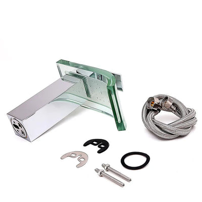 AquaCascade Bathroom Waterfall Faucet