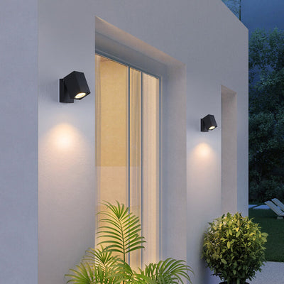 Outdoor LED Wall Light with Adjustable Angle