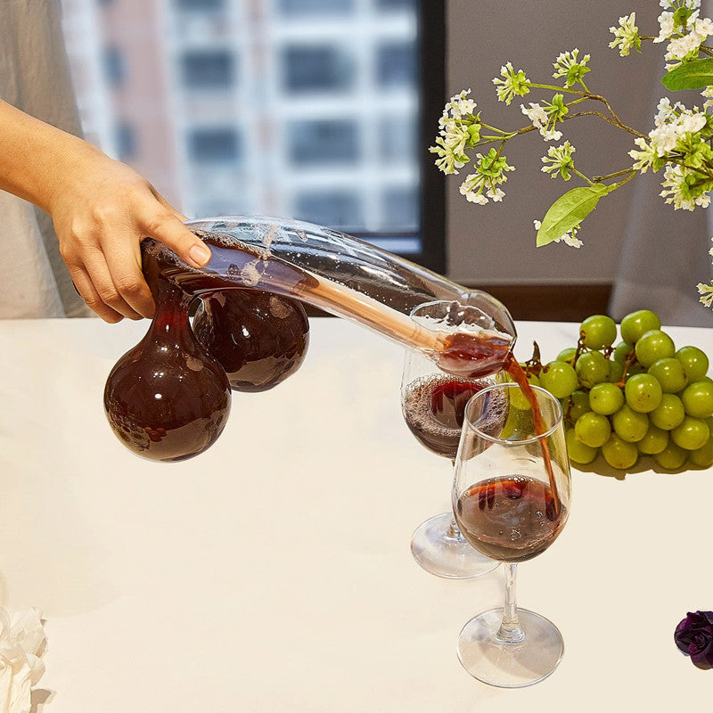Lead-Free Glass Whiskey and Wine Decanter 600ml