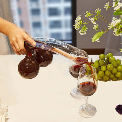 Lead-Free Glass Whiskey and Wine Decanter 600ml