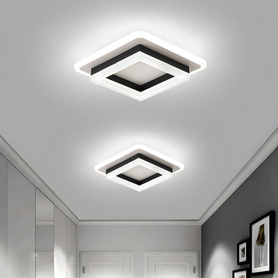 Square LED Ceiling Light for Modern Interiors