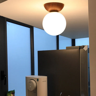 Japanese LED Ceiling Light with Color Modes