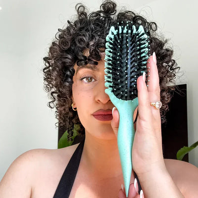 Detangling Brush for Defined, Frizz-Free Curls