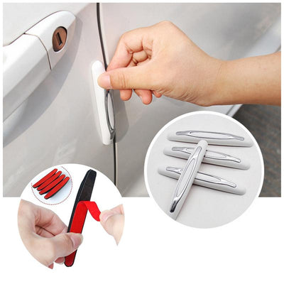 Universal Car Door Edge Guard Strips (4-Pack)