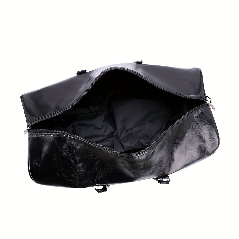 Voyager's Haven Deluxe Leather Retro Travel Bag