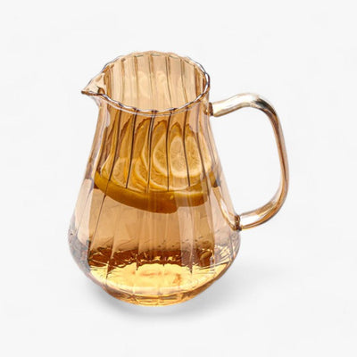 2L Glass Drink Pitcher for Hot and Cold Beverages