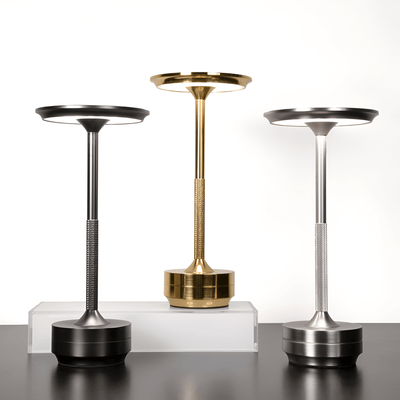 AmiGlow Rechargeable Wireless LED Table Lamp