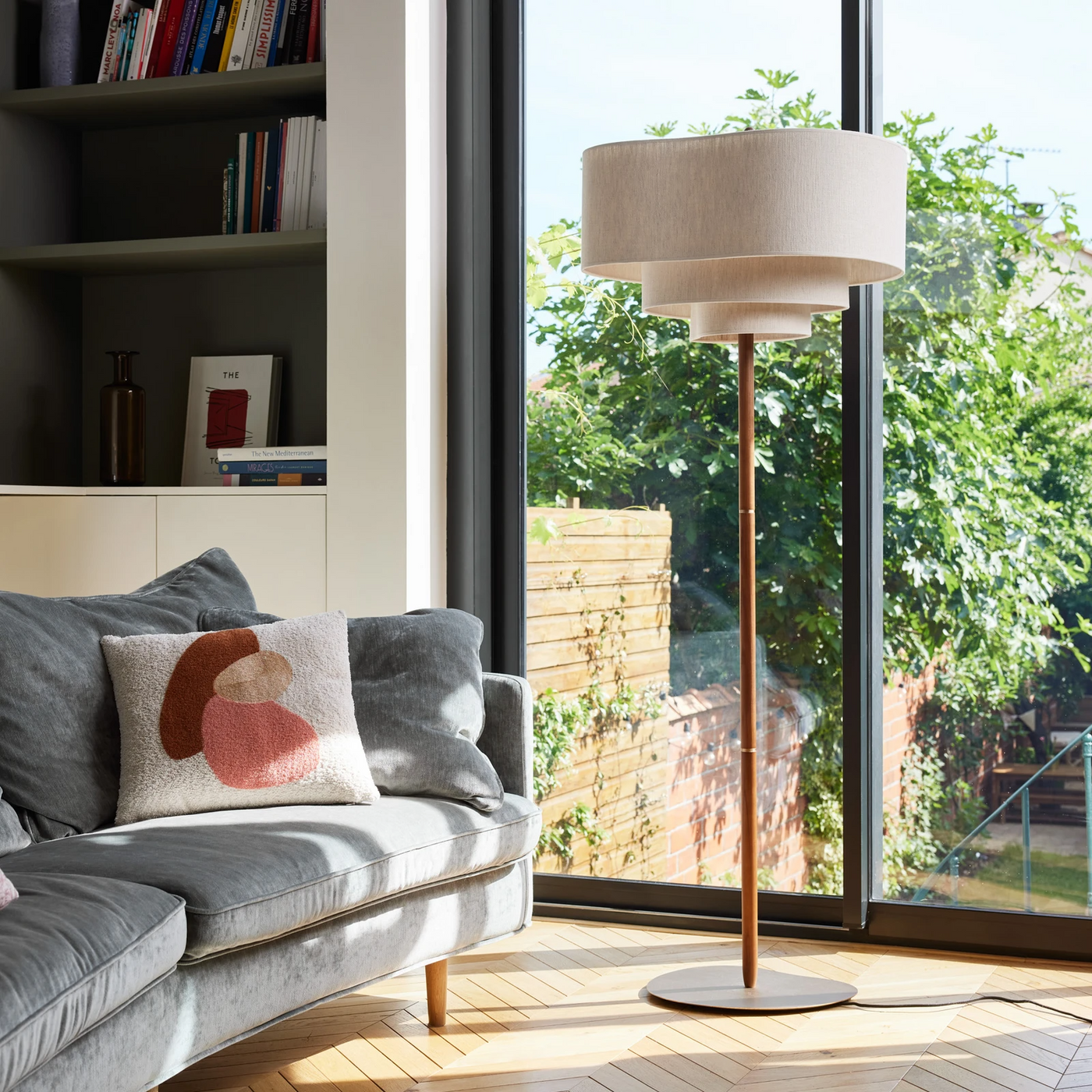Japanese Wabi Sabi Fabric Chandelier Minimalist Pendant Light