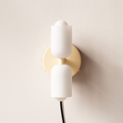 Acrylic Up-Down Wall Light with Warm Glow