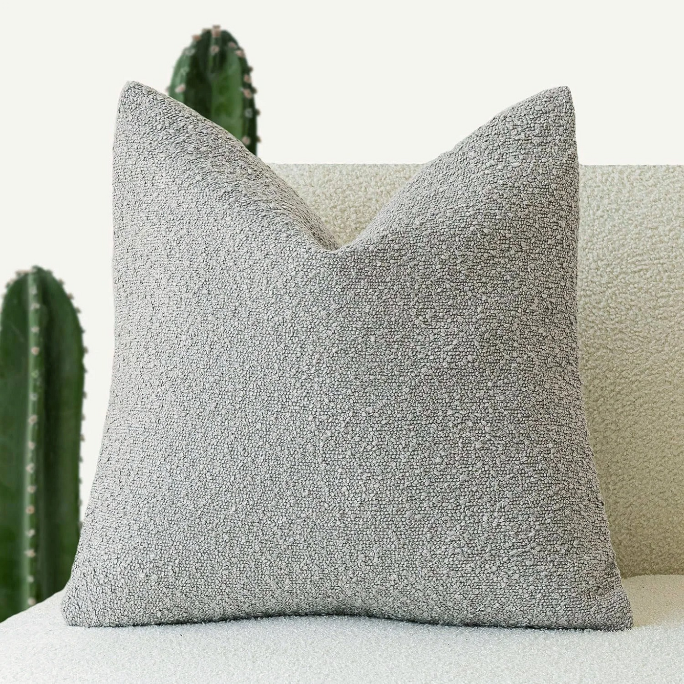 Tulum Boucle Cushion Cover 45x45cm Decorative Pillow