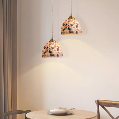 Colorful Glass Pendant Lamp for Dining Table and Living Room