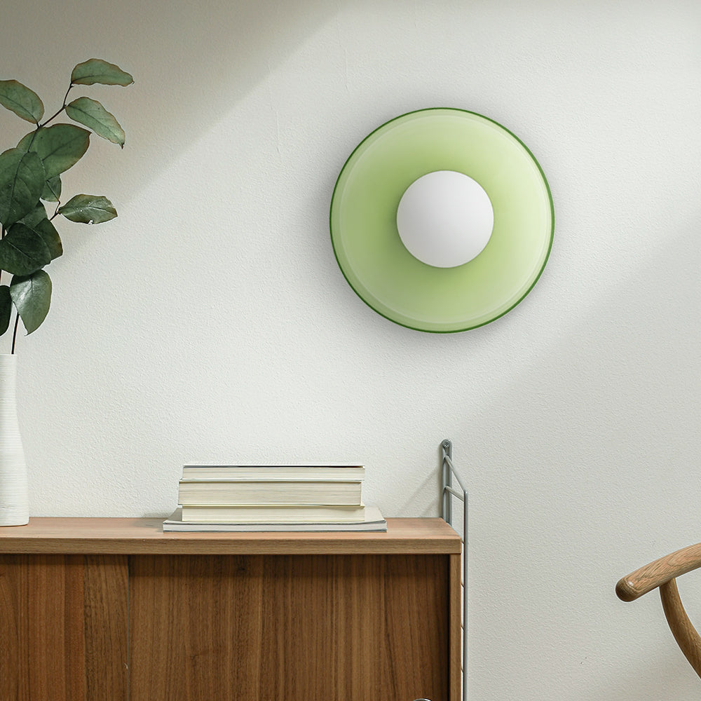 Modern Design Round Ceiling Light – Sleek Glass Lamp for Contemporary Interiors