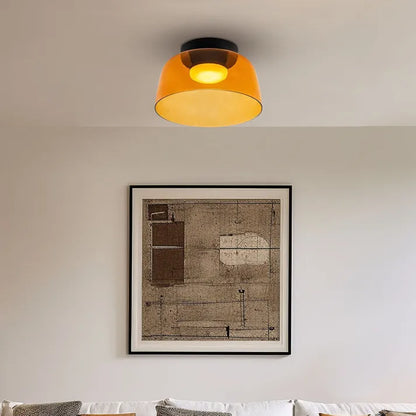 Nordic Designer Medieval Glass Ceiling Lamp