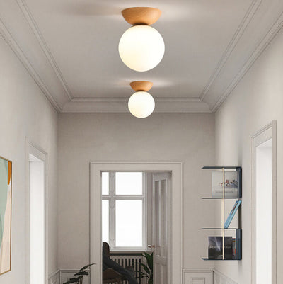 Japanese LED Ceiling Light with Color Modes
