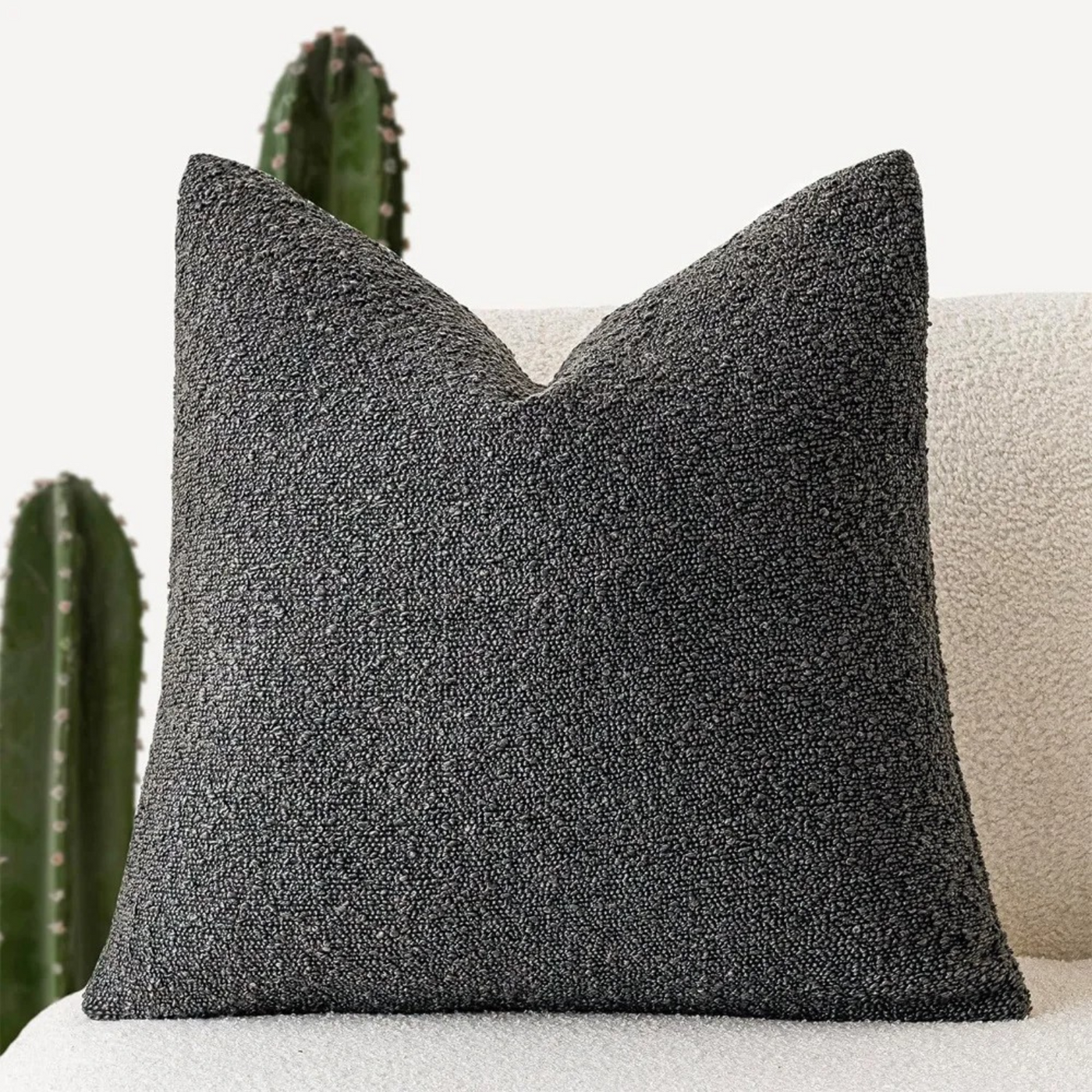 Tulum Boucle Cushion Cover 45x45cm Decorative Pillow