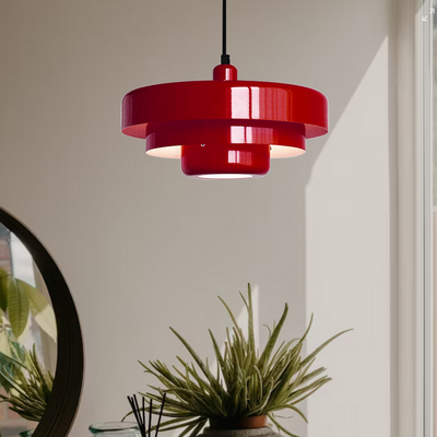 Italian-Inspired Mid-Century Pendant Light – Rustic Industrial Style