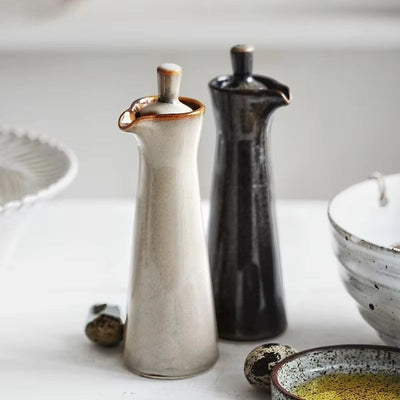 Nordic Ceramic Oil and Spice Bottle – 120ml