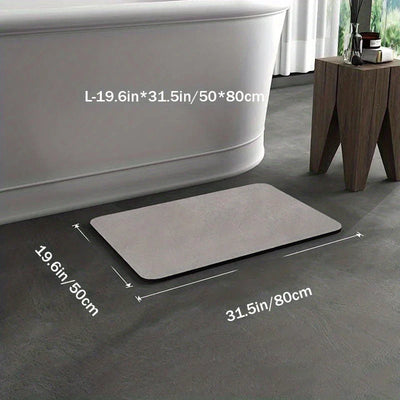 Quick-Dry Non-Slip Diatomite Bath Mat