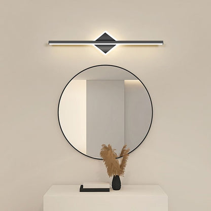 Leigh Modern Round/Square LED Wall Lamp Black/Gold Metal/Silicone Living/Sleeping/Bathroom