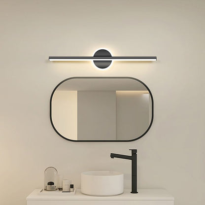 Leigh Modern Round/Square LED Wall Lamp Black/Gold Metal/Silicone Living/Sleeping/Bathroom