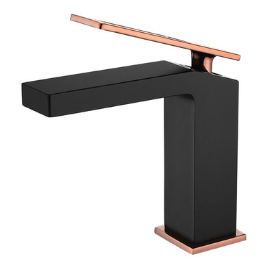 Lever Mixer Bathroom Sink Faucet – Single Handle, Rust-Resistant