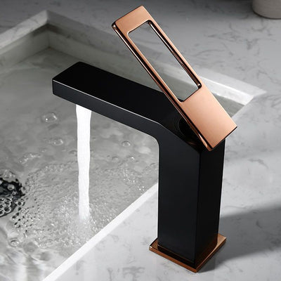 Lever Mixer Bathroom Sink Faucet – Single Handle, Rust-Resistant